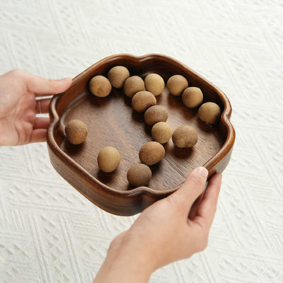 南米ナッツ焼印のためのカスタマイズされたナッツボックスブドウプレートサービストレイ