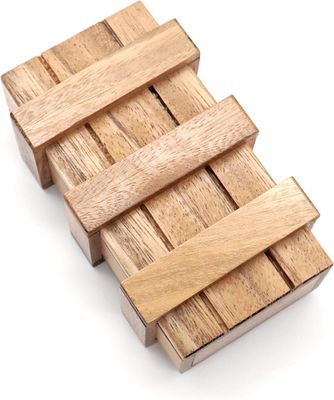 ダブル マジックボックス ブレインティザー 隠しコンパートメントの固木箱