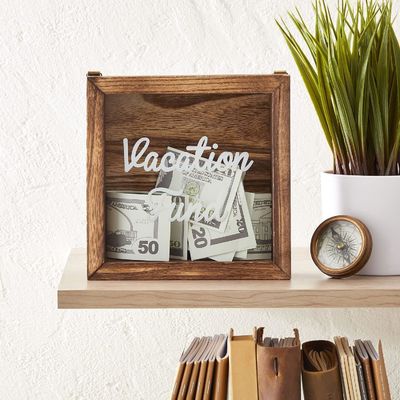 競争力のある焼いたスタイル 環境貯蓄のための木製休暇基金の箱