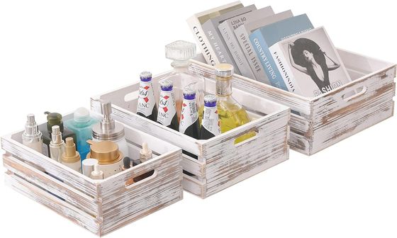 11.25x7.75x4.5' パーソナライズド家庭装飾用の松の木箱と箱