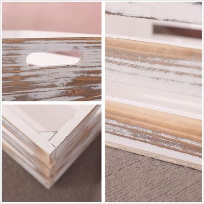 11.25x7.75x4.5' パーソナライズド家庭装飾用の松の木箱と箱