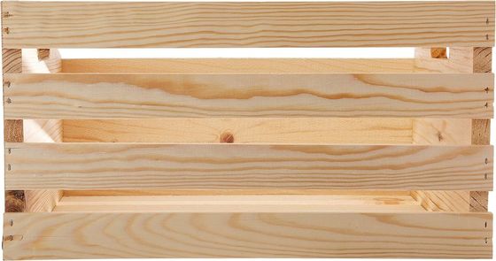 18 Lx12.5 Wx9.5 H 大きな田舎風の木製の箱 あなたの家のためにカスタマイズ ブラウンまたは要求