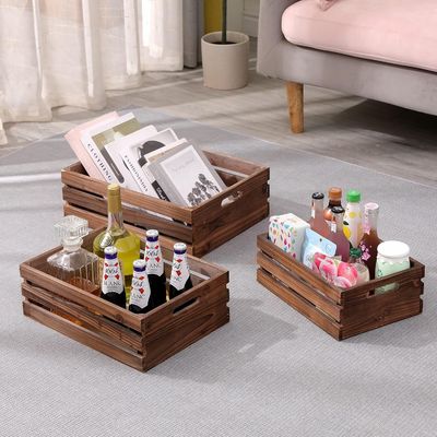 家庭装飾 塗装技法による3本の木製キャットパレットセット