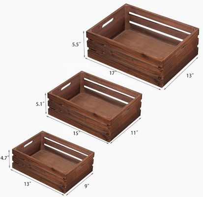 家庭装飾 塗装技法による3本の木製キャットパレットセット