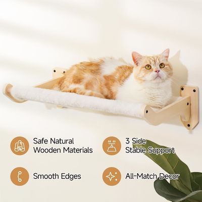 木猫 壁家具 脱ぎ取れるソフトカバー付き棚 ベッド リビングルーム家具