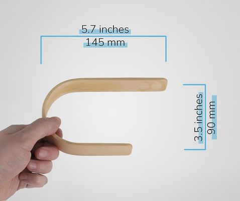 木製のカーテンプルバック 2つのセット 記念日用 現代の農家のデザイン