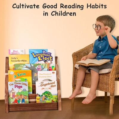 機能的なデザイン モンテッソーリ ディスプレイシェルフ 彫刻木製書棚 子供の教室用