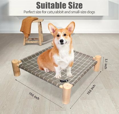 木製 の 高い 犬 猫 の ベッド と 猫 の ハンマック ベッド は,あなたの ペットの 快適さと 健康 を 向上 さ せる