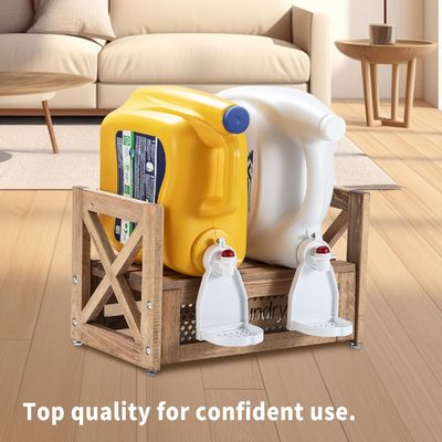 木製 洗濯 器 耐久 性 の 洗浄 剤 軟化剤 の スタンド は 農家 の 魅力 を 高め ます