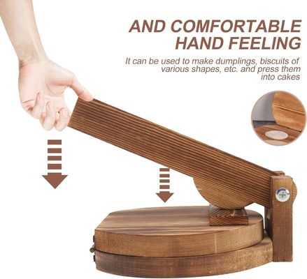 10インチアカシア木トーリッタプレスメーカー 自家製のメキシコトーリッタ保証