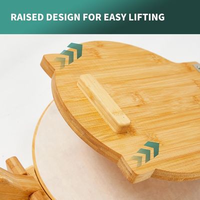 10インチ直径の竹のトーリッタプレスメーカー 自家製のメキシコトーリッタ用にカスタマイズ