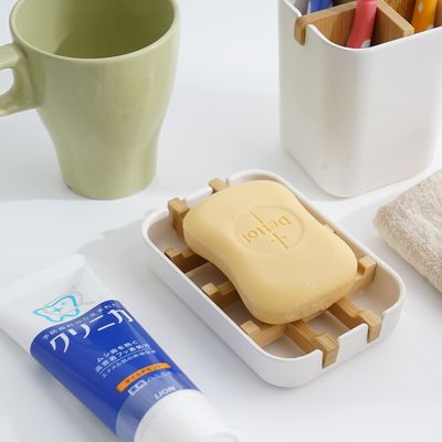 ホワイト バンブー 石けん ホール 家庭用 シャワー 浴室用 セルフ 排水 環境に優しい