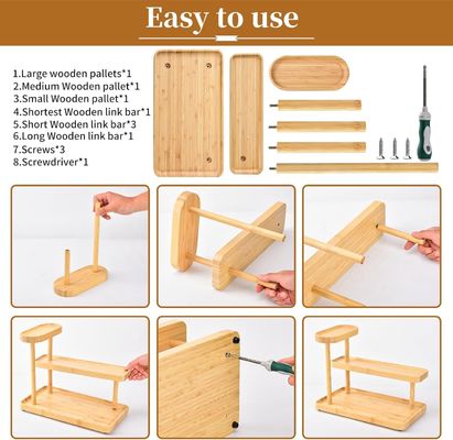 ホーム オーガナイザー 香水 化粧品 調味料 など の 多機能 収納 棚