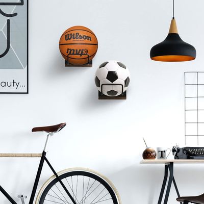 リビングルーム家具 多種スポーツボール収納ラック