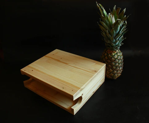 オーダーメイドロゴの自転車ホルダースタンドと棚の木製自転車壁マウントハンガー