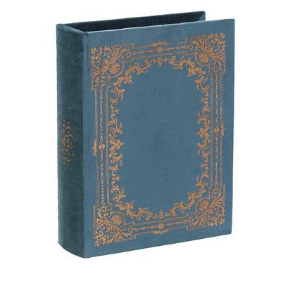 手作り 木製 装飾 本 形 雑貨 収納 箱 シルクスクリーン 印刷/焼き