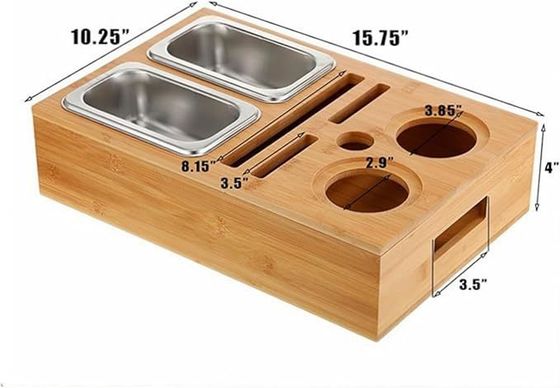 ギフトパッケージ 脱がれる蓋 デザイン カップと飲み物ホルダー 中央のソファのためのスナックトレイ