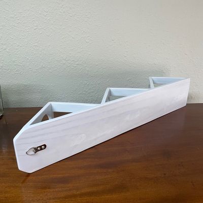 カスタマイズされたロゴと白色の木製の壁プランター