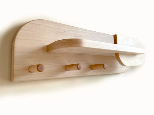 リビングルームエントリーオーガナイザー 壁マウント コートラック オーダーメイド ロゴキーホルダー