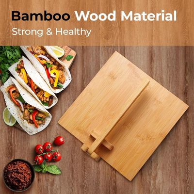 10インチ 木製トーリッラプレスメーカー 家庭用・レストラン用 デザイン