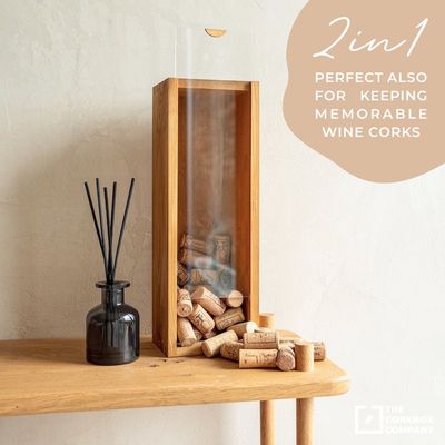 立方形 木製ワインボックス 彫刻 パーソナライズド ボトルボックス ユニークな誕生日プレゼント アイデア