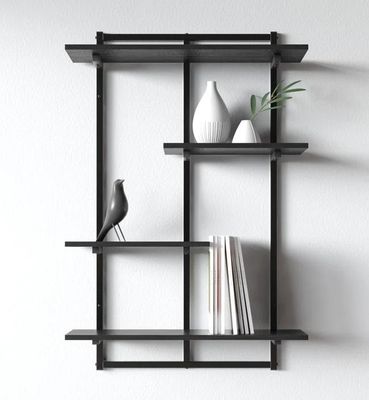 オーダーメイド ロゴ メタルフレーム キッチン用器具の貯蔵と表示のための浮遊棚