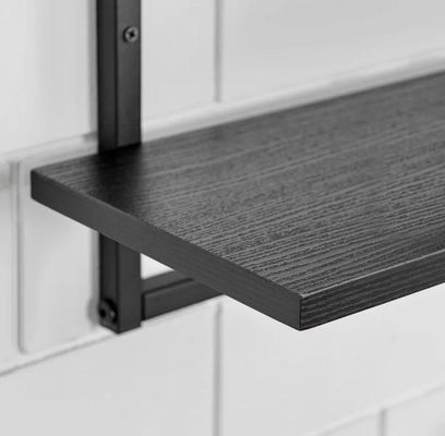 オーダーメイド ロゴ メタルフレーム キッチン用器具の貯蔵と表示のための浮遊棚