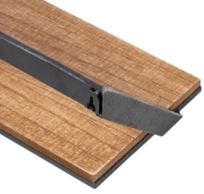 カスタマイズされたロゴ ホームデコレーションセット 3 黒/天然木製壁棚 吊り展示棚