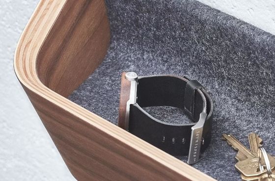 モダン 装飾 アカシア 木 メール オーガナイザー ハンガー 収納 棚 架 木製 鍵盤