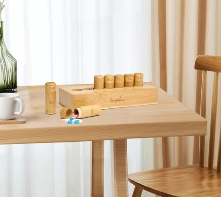 ビタミンとサプリメントのための環境に優しいデザインの錠剤ケース