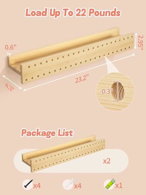 天然木 DIY 壁書棚 モダン 壁掛け 棚 OEM 本棚