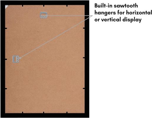 木製 オーダーメイド ロゴ サイズ 12X16 8X12 マット と 破裂 耐える ガラス と 画像 フレーム
