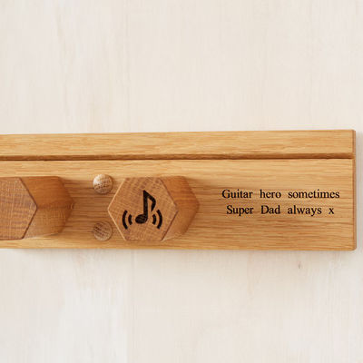 木製の壁マウント ブレーキット ギターディスプレイスタンド あなたのパフォーマンススペースのために個別化された