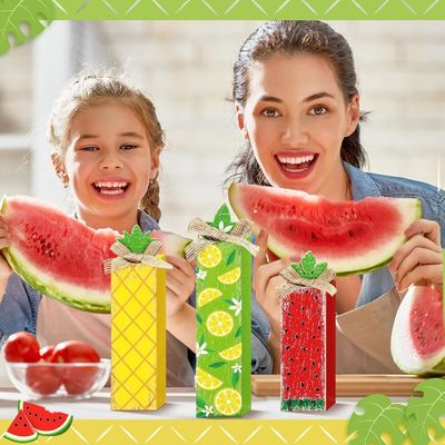 夏の木製テーブルブロックサイン レモン層トレイ装飾 木製家具 レーザー彫刻