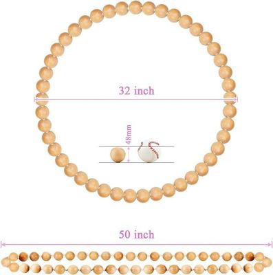 ハンドメイド 天然木のフーラ 体重調整運動フープ 8.4 x 8.4 x 4.1cm