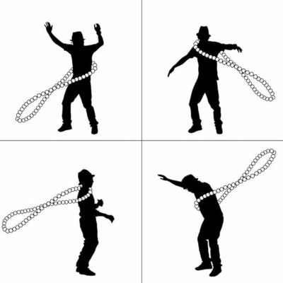 ハンドメイド 天然木のフーラ 体重調整運動フープ 8.4 x 8.4 x 4.1cm