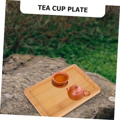 リビングルームの装飾 カスタム 4pcs 木製パレットトレイ 食品サービスとディスプレイトレイ