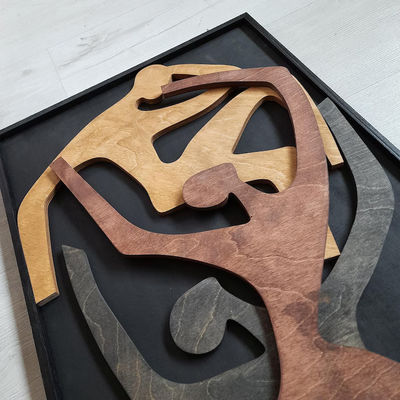 オフィス装飾 更新 木製 壁掛け 暖房 贈り物 人材 木材 垂直 壁画