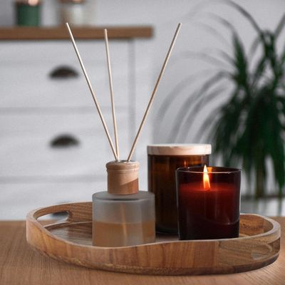 オーダーメイドサイズ 17"x13" リビングルーム印刷のための木製の丸い装飾用トレイレーザー彫刻