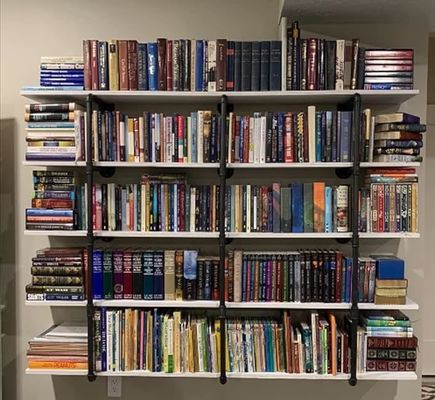 木製産業壁マウント DIYのための鉄管棚 オープンオフィスルーム キッチン本棚