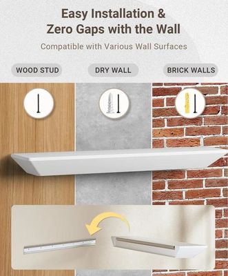 Y 郵便 包装 現代のカスタム ロゴ 2 枚セット 壁装飾用の浮遊棚