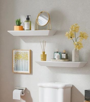 Y 郵便 包装 現代のカスタム ロゴ 2 枚セット 壁装飾用の浮遊棚