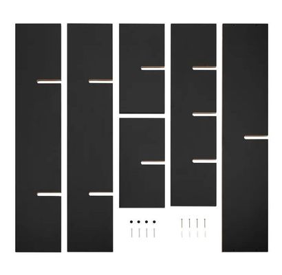 室内植物 装飾 客製化 収納 リビング 部屋 家具 の 2 層 の 壁棚