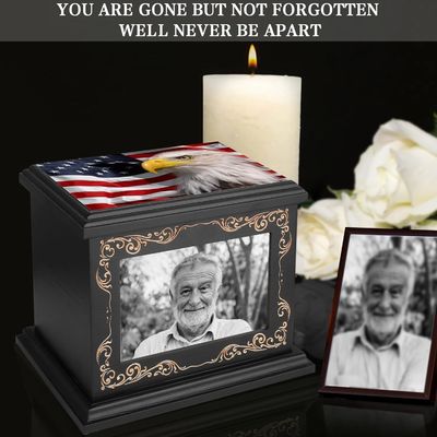 独特の写真枠 人 の 灰 の 焼却 器 人 の 焼却 器 印刷 シルクスクリーン 印刷