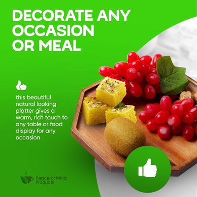 アカシア木 容易 に 持ち運び できる 溝 付き ハンドル デザイン の 皿 と トレイ は 受け入れ られ ます