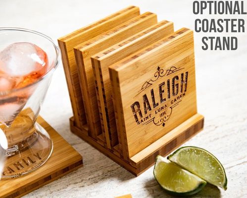 家族名 竹 樹 核桃 木 樹 MDF や 松 樹 から 出来 た 選択 的 な 柄 の 付き の カースト