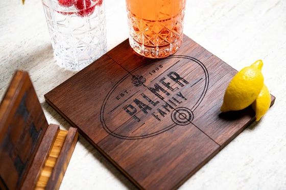 家族名 竹 樹 核桃 木 樹 MDF や 松 樹 から 出来 た 選択 的 な 柄 の 付き の カースト