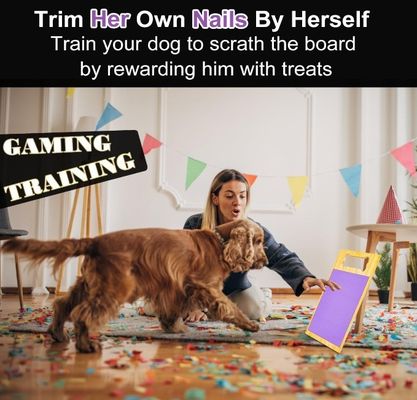 犬のネイルファイル スクラッチパッド 犬のネイル磨きネイルのための高量メリット