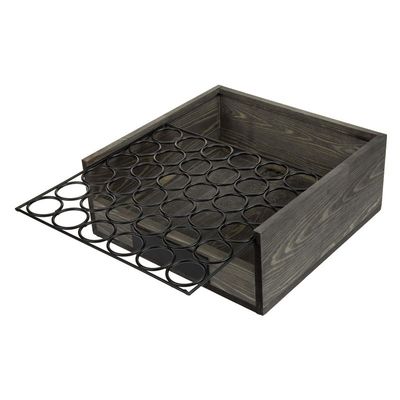 OEM ODM受付 木材/ビック 木製の卵箱と金属収納箱 木製の箱