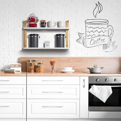 家具 2階建て モダンな風俗的な浮遊壁棚